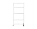 Étagère métallique à 5 niveaux, 36x14, autoportante