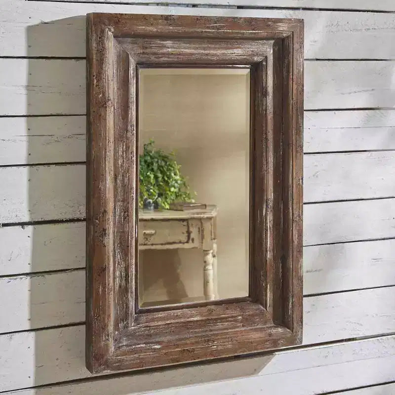 Miroirs muraux décoratifs de style champêtre rustique