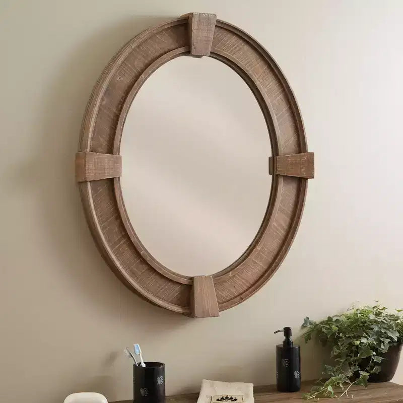 Miroirs muraux décoratifs de style champêtre rustique