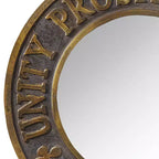Miroirs muraux décoratifs de style champêtre rustique