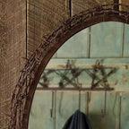 Miroirs muraux décoratifs de style champêtre rustique