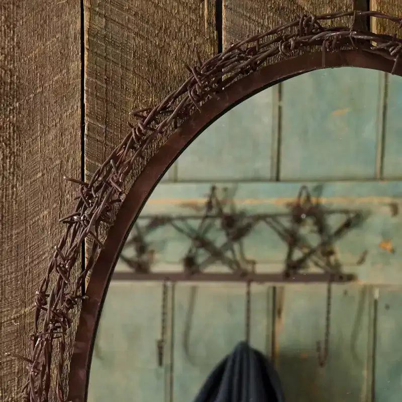 Miroirs muraux décoratifs de style champêtre rustique