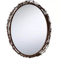 Miroirs muraux décoratifs de style champêtre rustique