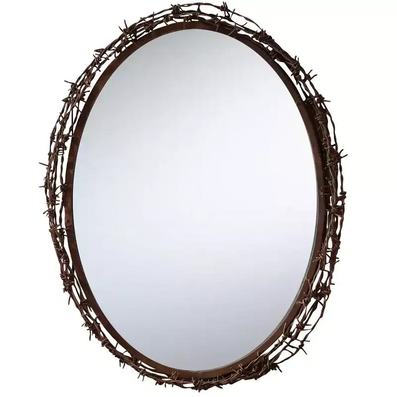 Miroirs muraux décoratifs de style champêtre rustique