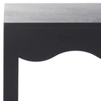 Console moderne ondulée pour entrée ou salon