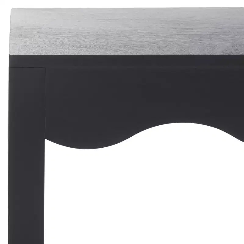 Console moderne ondulée pour entrée ou salon
