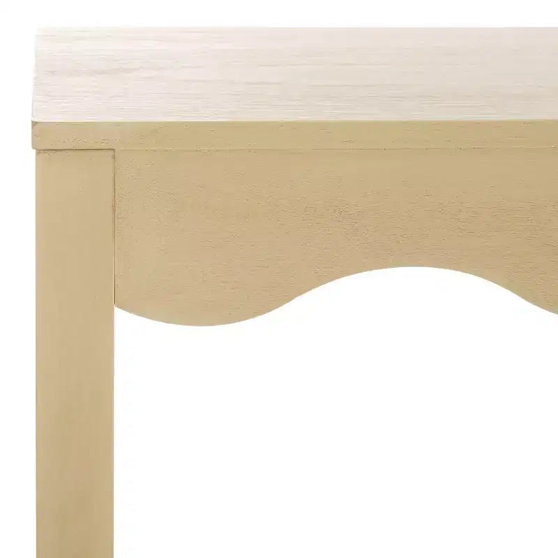Console moderne ondulée pour entrée ou salon