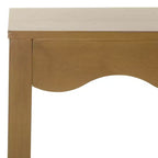 Console moderne ondulée pour entrée ou salon