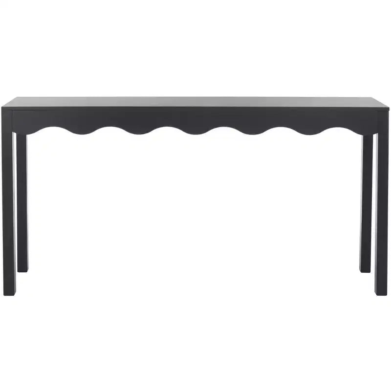 Console moderne ondulée pour entrée ou salon
