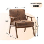 Fauteuil d'appoint du milieu du siècle pour le salon