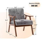 Fauteuil d'appoint du milieu du siècle pour le salon