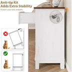 Commode 6 tiroirs pour Chambre à Coucher, Commode de Rangement en Bois de 47" de Large, Organiseur de Placard Moderne Autonome, Salon, Entrée