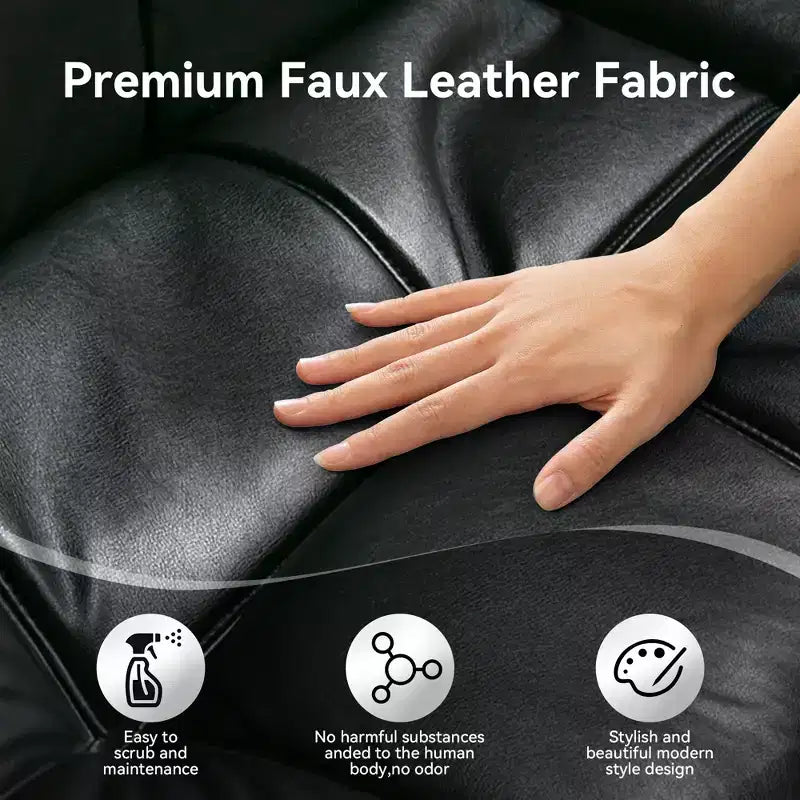 Canapé-lit futon convertible 71", Lin avec coussin détachable et dossier réglable