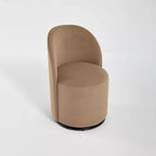 Chaises de salle à manger pivotantes à 360° en velours avec coussins épais, Fauteuil crapaud rembourré