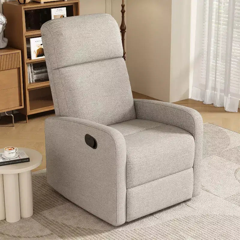 Christopher Knight Home Gaius Contemporary Upholstered Recliner Chair with Adjustable Backrest