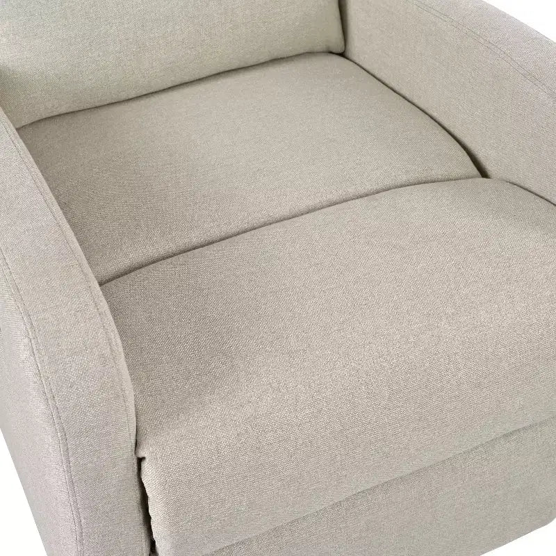 Fauteuil inclinable rembourré contemporain avec dossier réglable à 3 angles