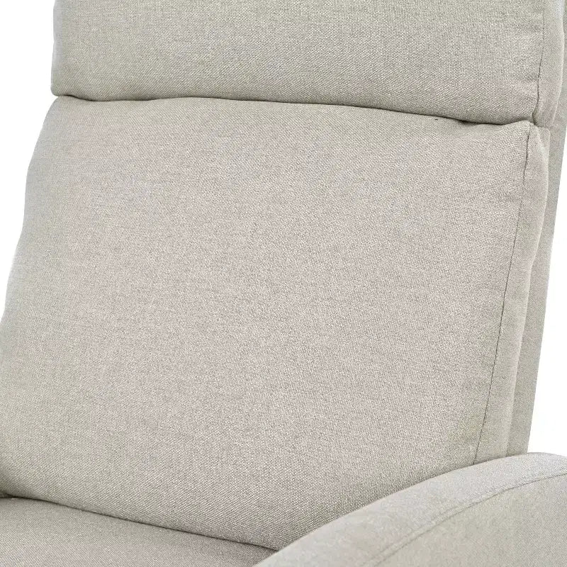 Fauteuil inclinable rembourré contemporain avec dossier réglable à 3 angles